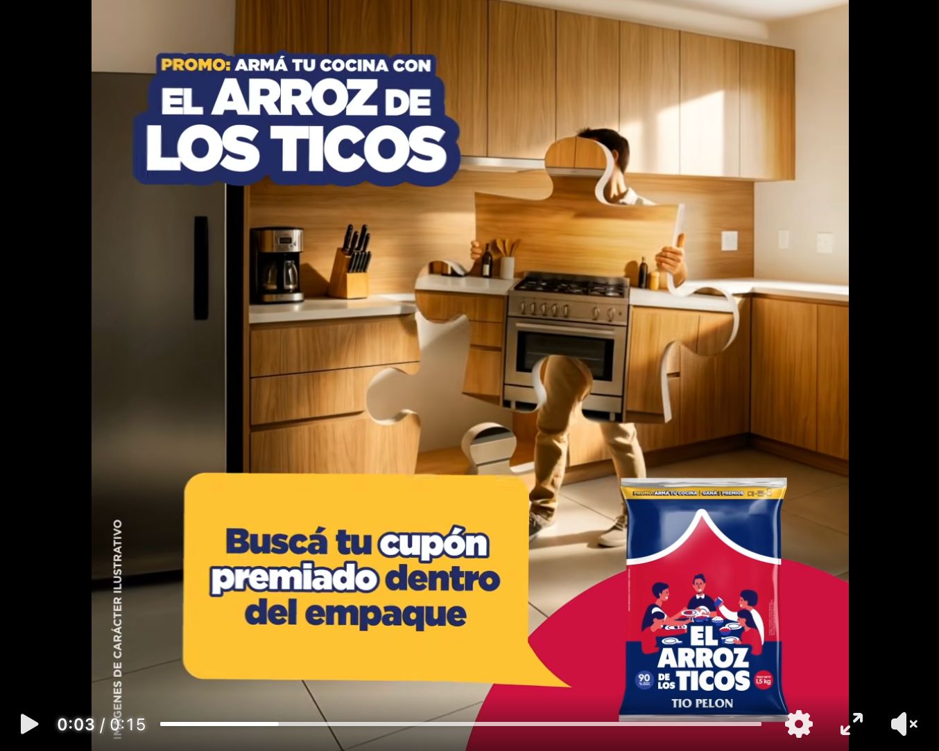 Promo cupón premiado dentro del empaque